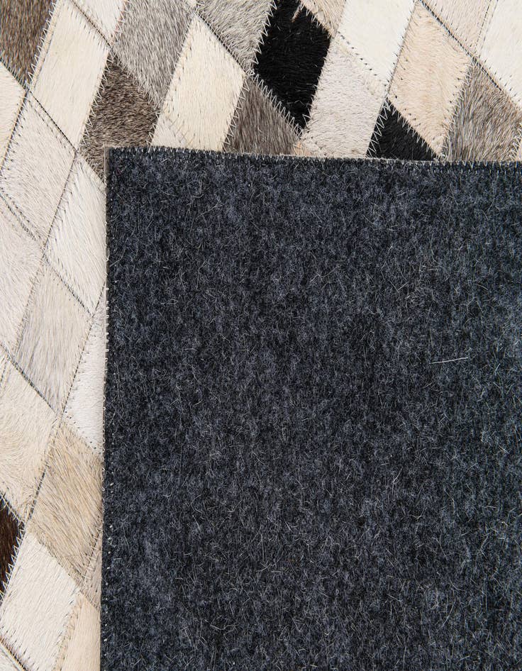 Detail image of  8' x 10' Cowhide Stocks Rug