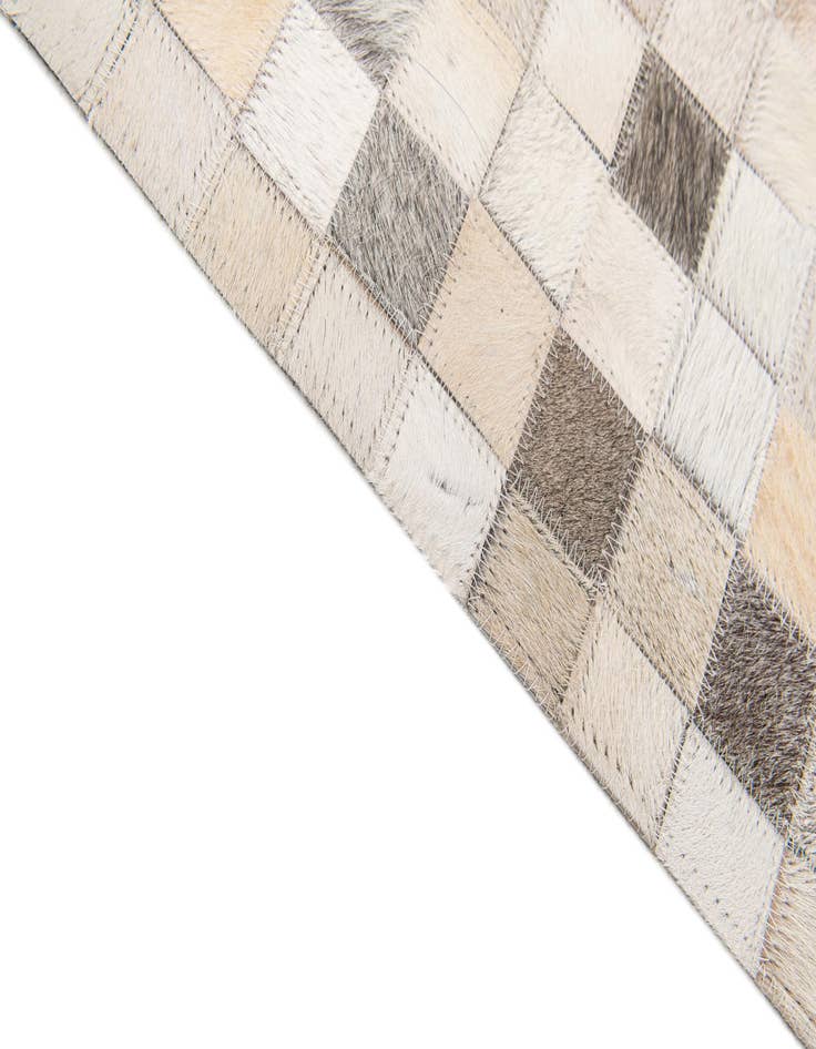 Detail image of  8' x 9' 10 Cowhide Stocks Rug