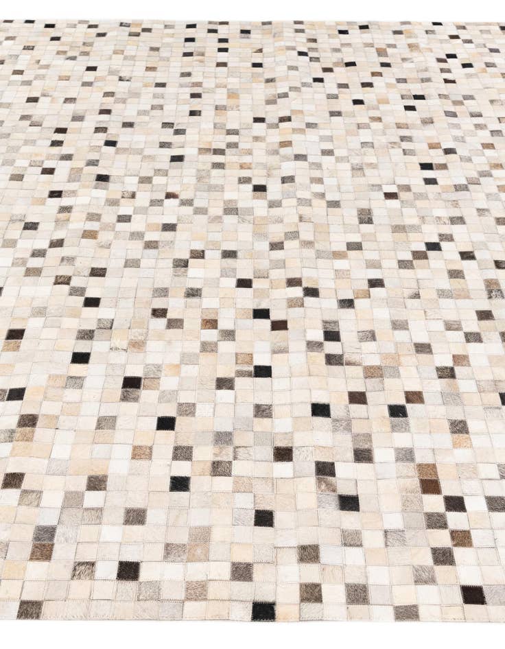 Detail image of  8' x 9' 11 Cowhide Stocks Rug