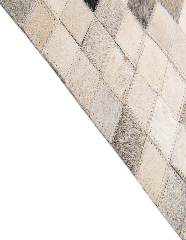 Detail image of  8' x 9' 11 Cowhide Stocks Rug