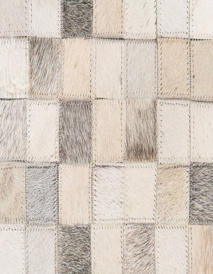 Detail image of  8' x 9' 11 Cowhide Stocks Rug