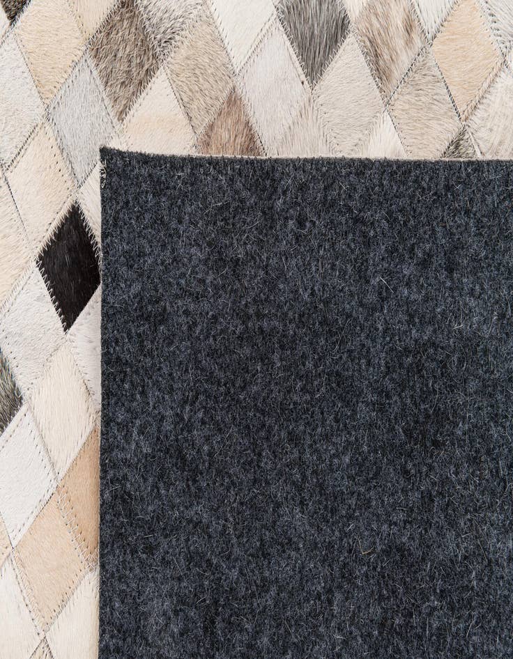Detail image of  8' x 9' 11 Cowhide Stocks Rug