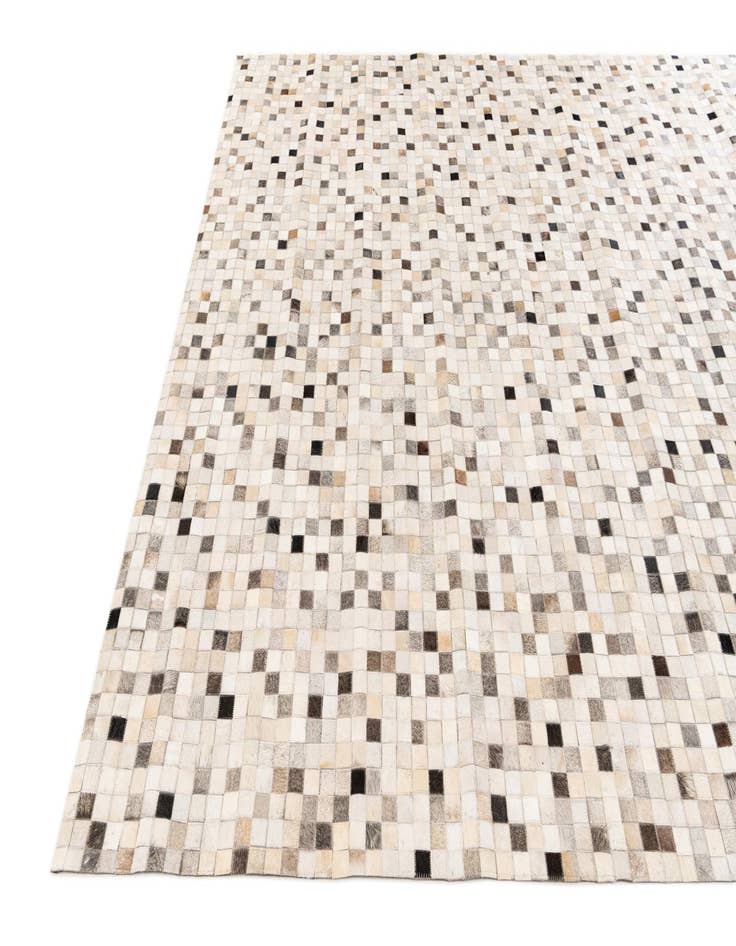 Detail image of  8' x 10' Cowhide Stocks Rug