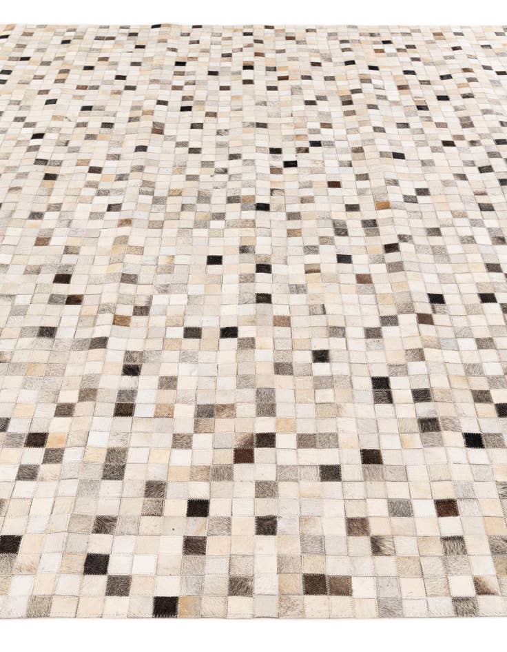 Detail image of  8' x 10' Cowhide Stocks Rug