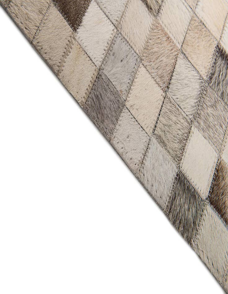 Detail image of  8' x 10' Cowhide Stocks Rug