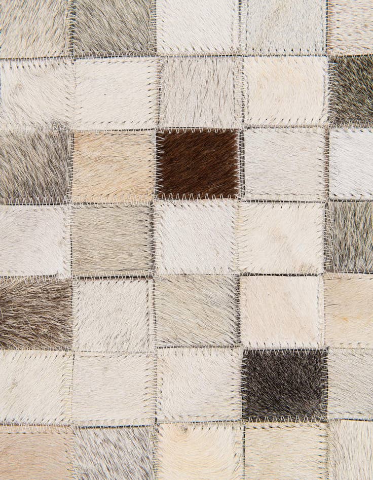 Detail image of  8' x 10' Cowhide Stocks Rug