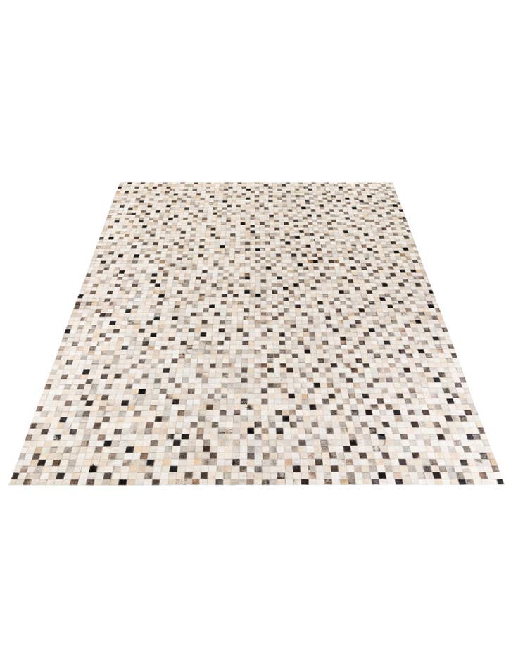 Detail image of  8' x 9' 10 Cowhide Stocks Rug