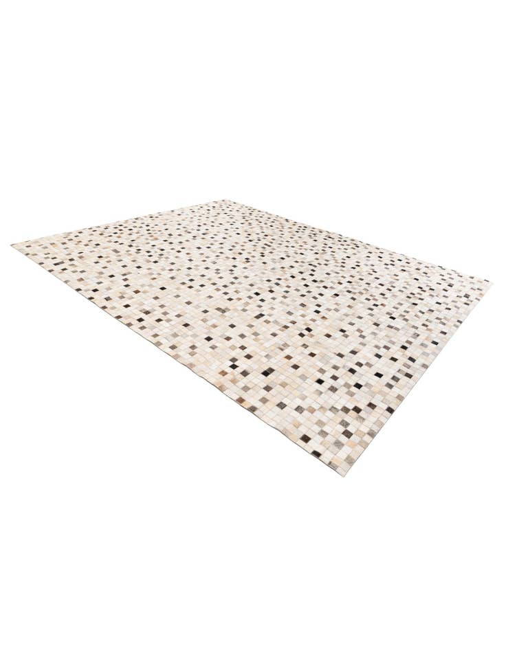 Detail image of  8' 1 x 9' 11 Cowhide Stocks Rug