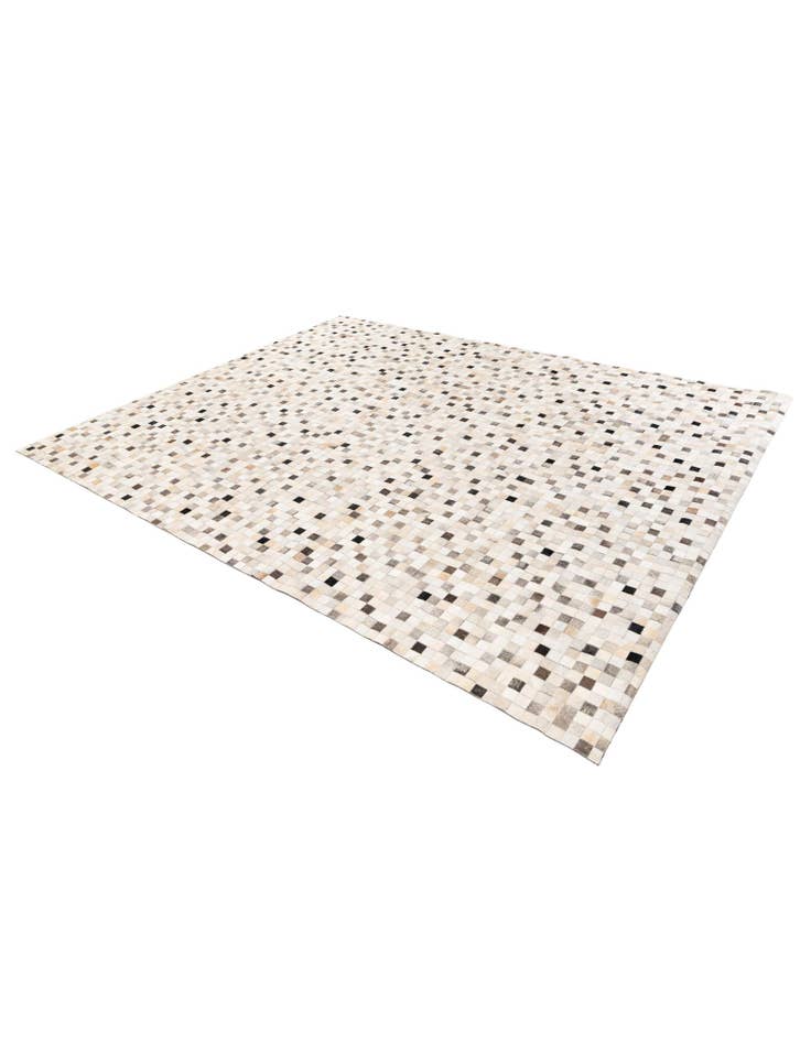 Detail image of  8' x 9' 10 Cowhide Stocks Rug