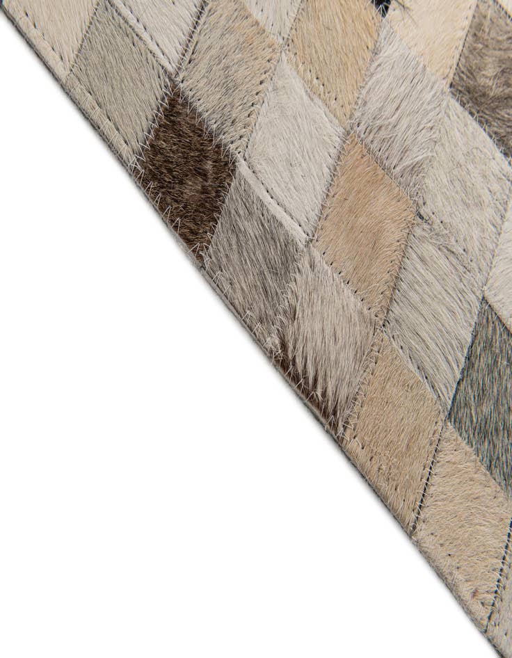 Detail image of  8' x 9' 10 Cowhide Stocks Rug