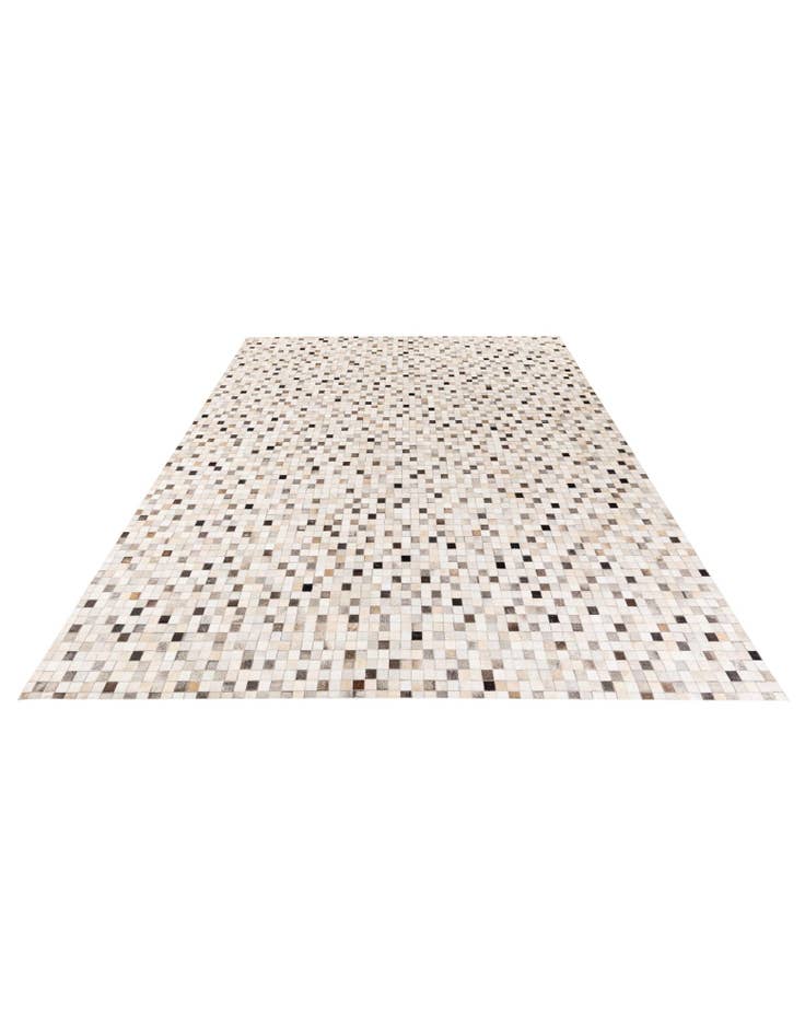 Detail image of  8' 1 x 10' Cowhide Stocks Rug