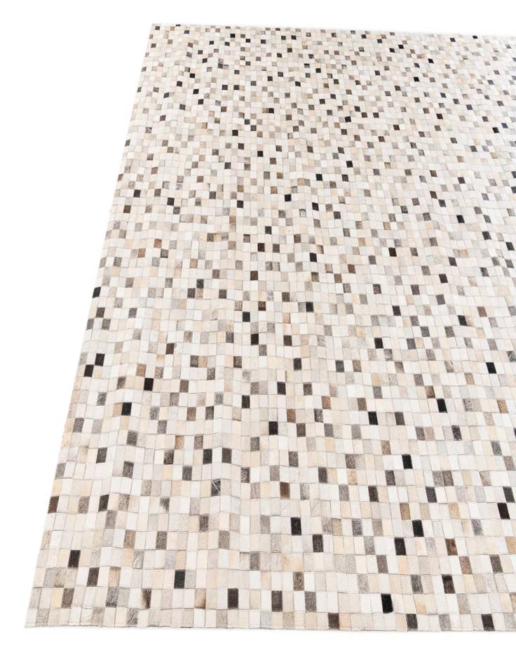 Detail image of  8' 1 x 10' Cowhide Stocks Rug