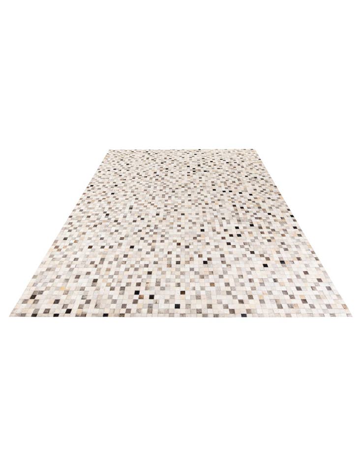 Detail image of  7' 11 x 9' 11 Cowhide Stocks Rug