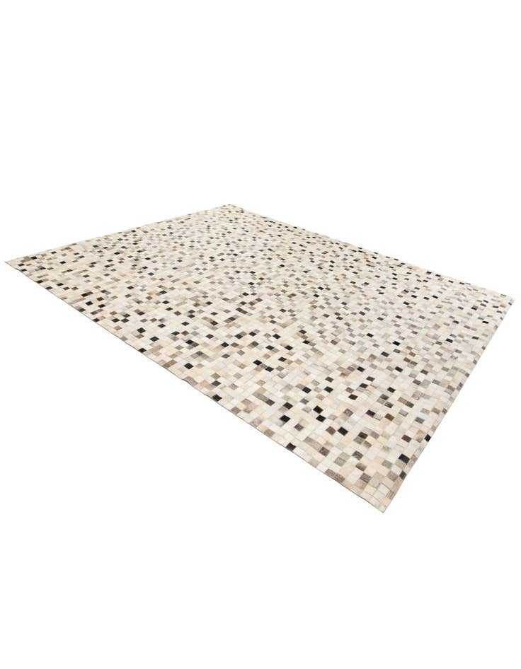 Detail image of  8' x 9' 9 Cowhide Stocks Rug