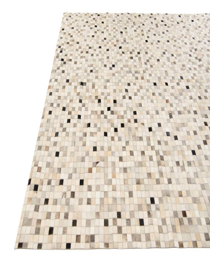 Detail image of  8' x 9' 11 Cowhide Stocks Rug