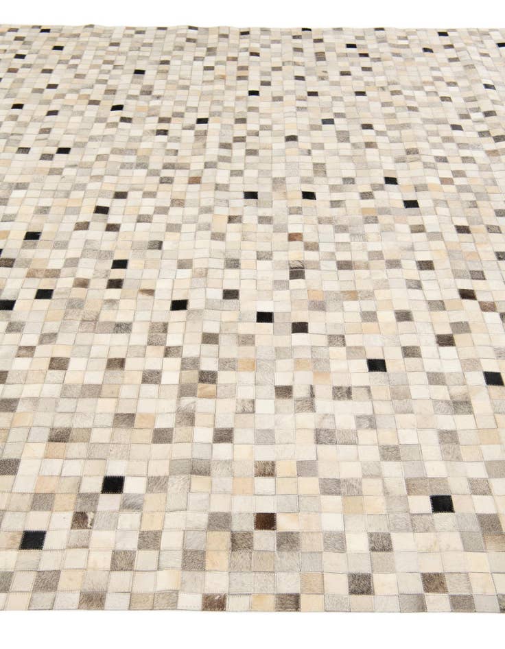 Detail image of  8' x 9' 11 Cowhide Stocks Rug