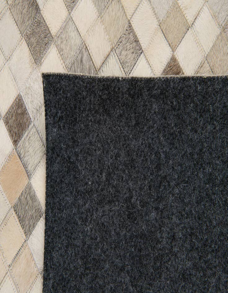 Detail image of  8' x 9' 11 Cowhide Stocks Rug