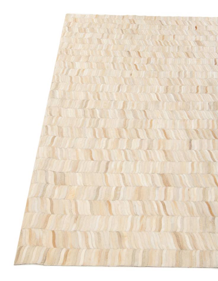 Detail image of  6' 8 x 9' 8 Cowhide Stocks Rug