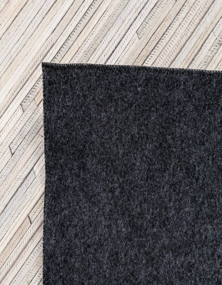 Detail image of  8' x 9' 11 Cowhide Stocks Rug