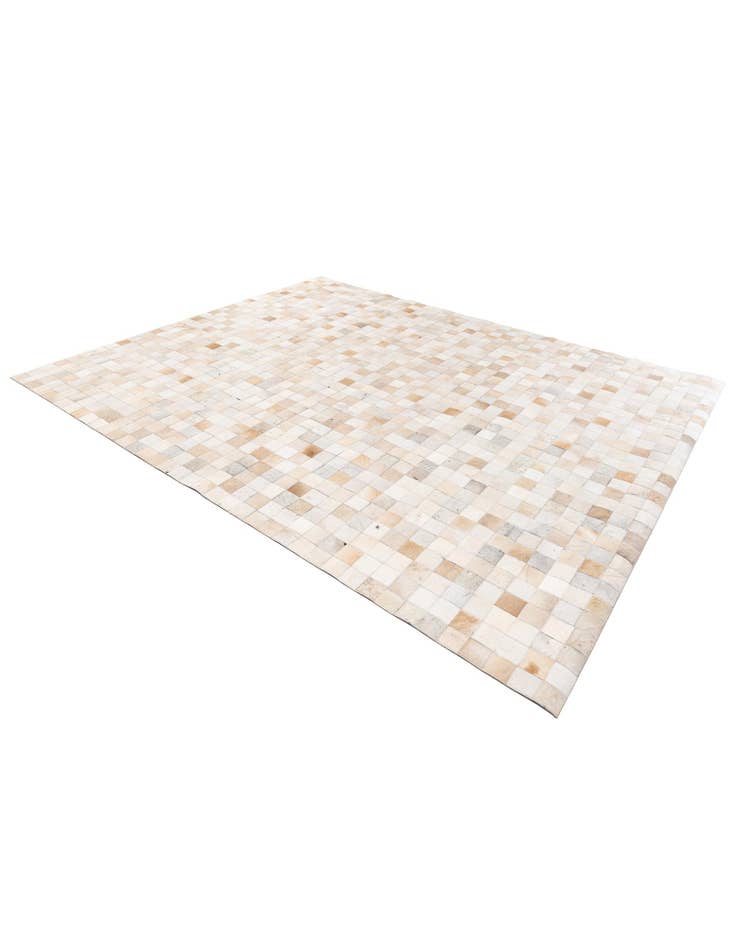 Detail image of  8' x 9' 11 Cowhide Stocks Rug