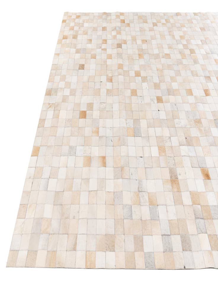 Detail image of  8' x 9' 11 Cowhide Stocks Rug