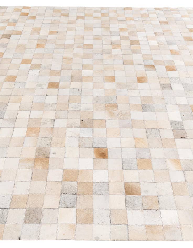 Detail image of  8' x 9' 11 Cowhide Stocks Rug