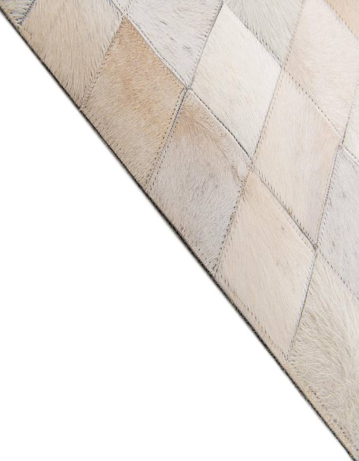 Detail image of  8' x 9' 11 Cowhide Stocks Rug