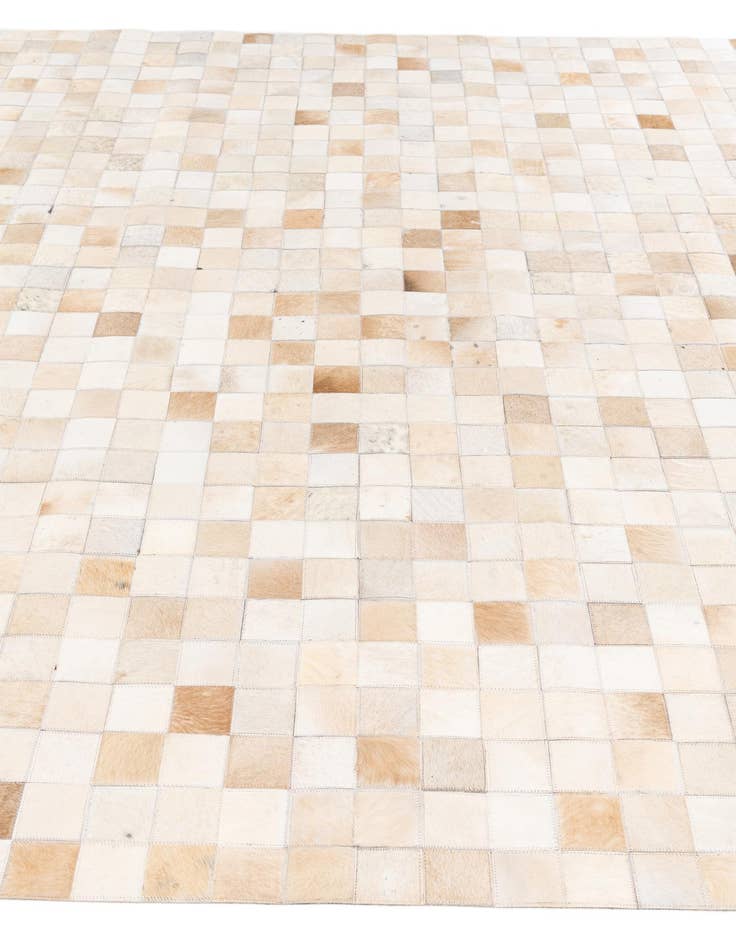 Detail image of  8' x 9' 11 Cowhide Stocks Rug