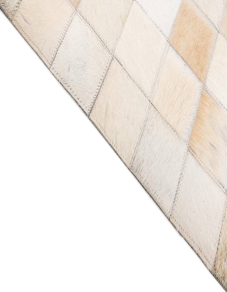 Detail image of  8' x 9' 11 Cowhide Stocks Rug