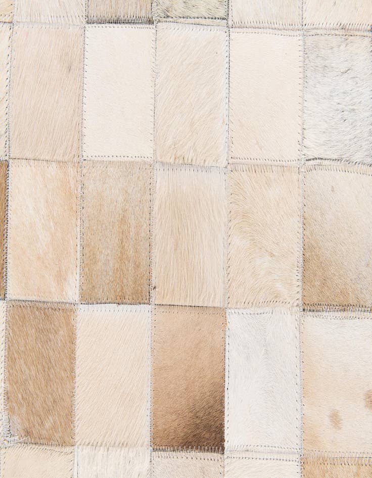 Detail image of  8' x 9' 11 Cowhide Stocks Rug