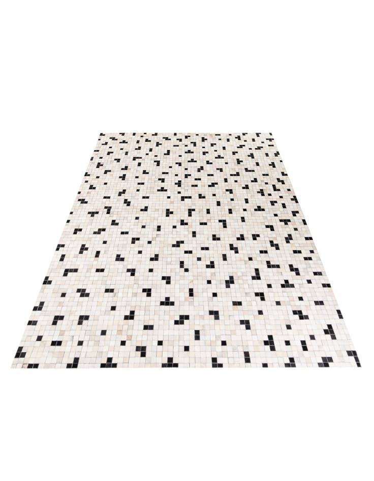 Detail image of  8' x 9' 11 Cowhide Stocks Rug