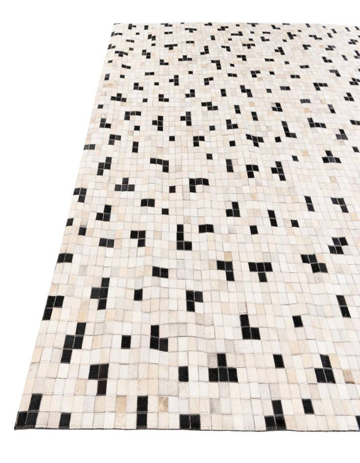 Detail image of  8' x 9' 11 Cowhide Stocks Rug