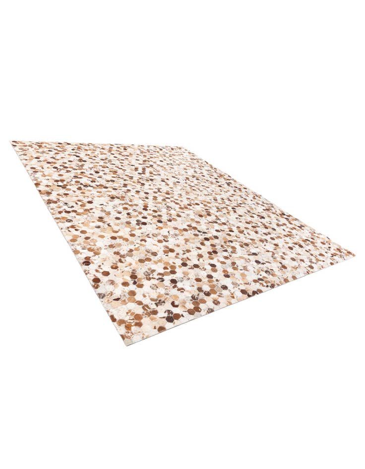 Detail image of  8' 1 x 9' 10 Cowhide Stocks Rug