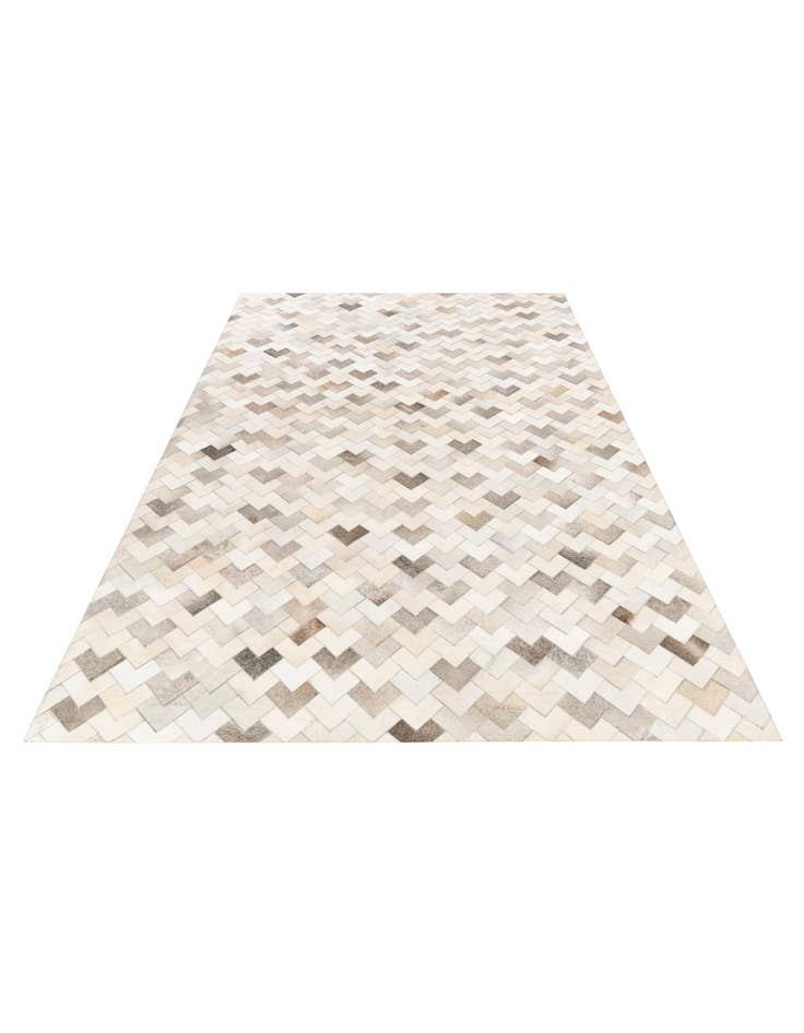 Detail image of  6' x 9' 1 Cowhide Stocks Rug