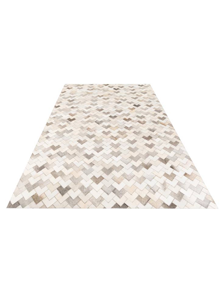 Detail image of  6' x 8' 11 Cowhide Stocks Rug