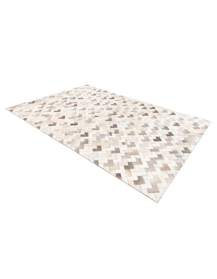 Detail image of  6' x 8' 11 Cowhide Stocks Rug