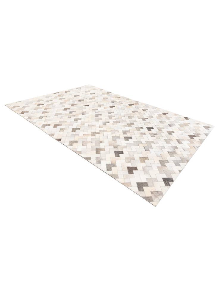 Detail image of  6' x 9' Cowhide Stocks Rug