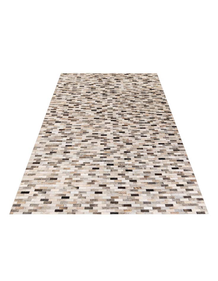 Detail image of  6' x 9' Cowhide Stocks Rug