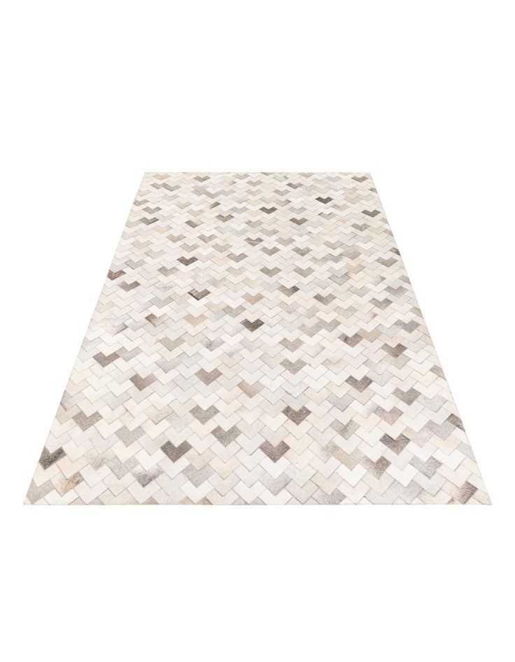 Detail image of  6' x 9' 1 Cowhide Stocks Rug