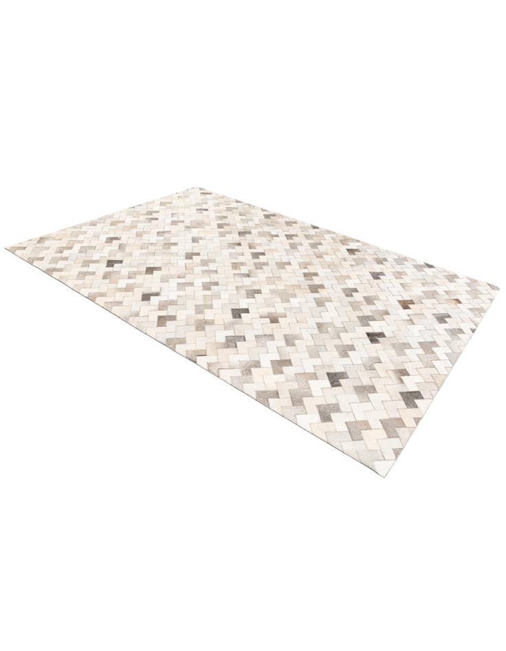 Detail image of  6' x 8' 11 Cowhide Stocks Rug