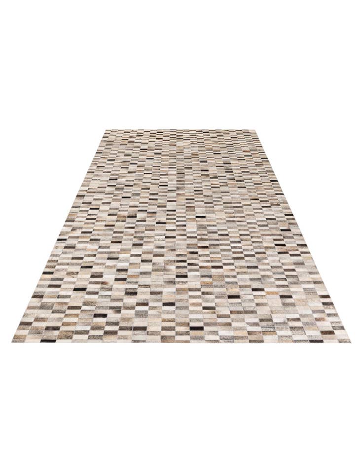 Detail image of  6' x 9' Cowhide Stocks Rug