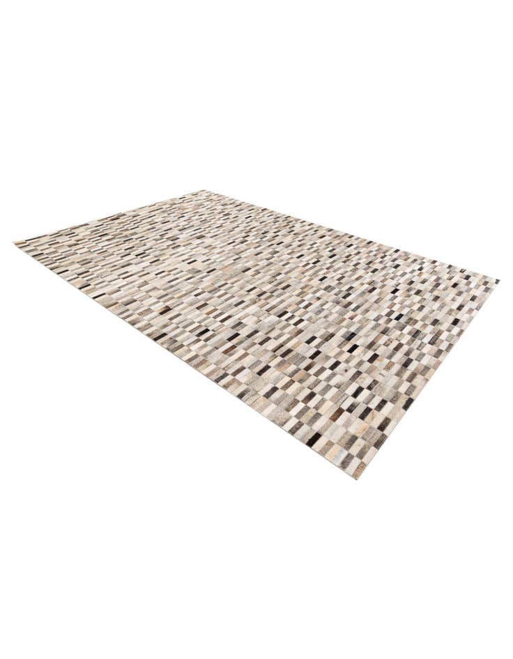 Detail image of  6' x 9' Cowhide Stocks Rug