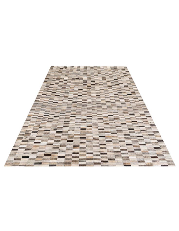 Detail image of  6' x 8' 11 Cowhide Stocks Rug