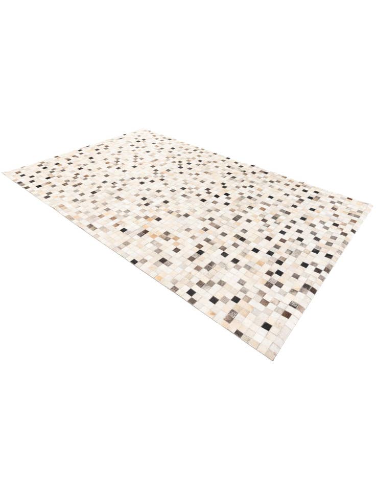 Detail image of  5' x 8' Cowhide Stocks Rug