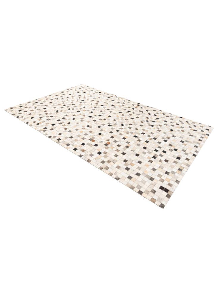 Detail image of  5' x 7' 11 Cowhide Stocks Rug