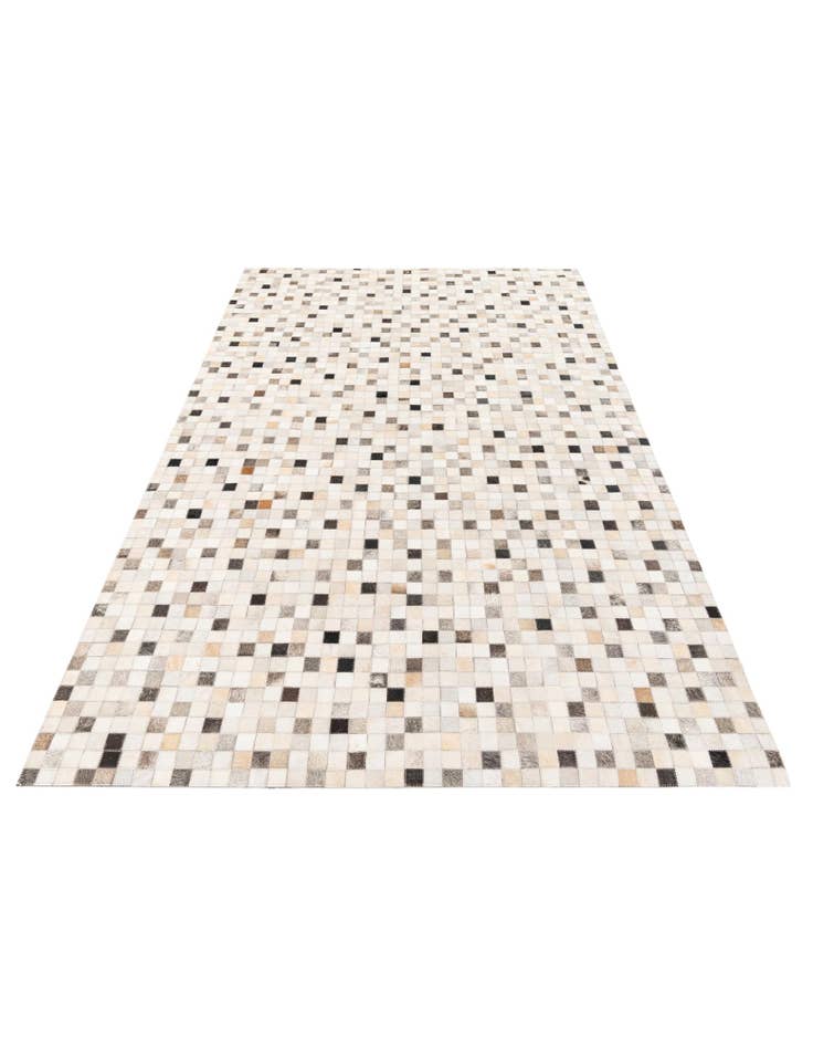 Detail image of  5' x 7' 11 Cowhide Stocks Rug