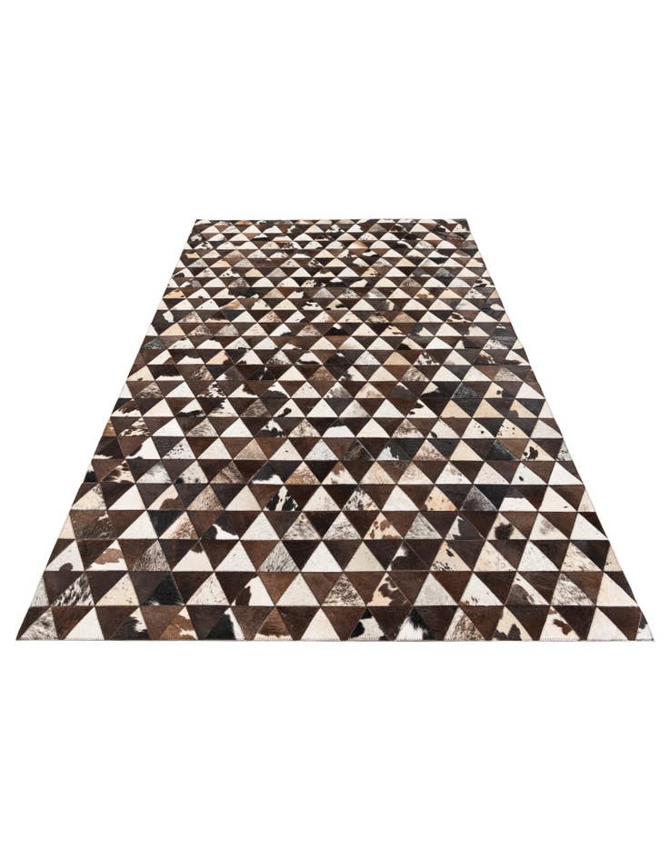 Detail image of  5' x 8' 1 Cowhide Stocks Rug
