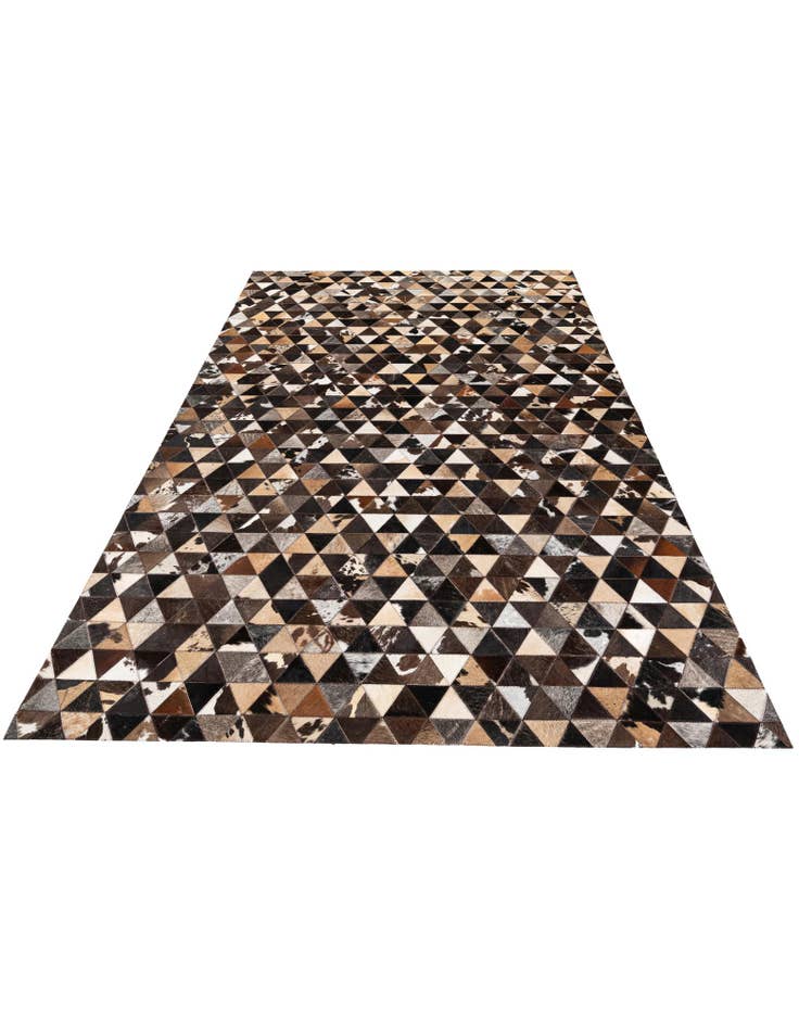 Detail image of  5' x 8' 1 Cowhide Stocks Rug