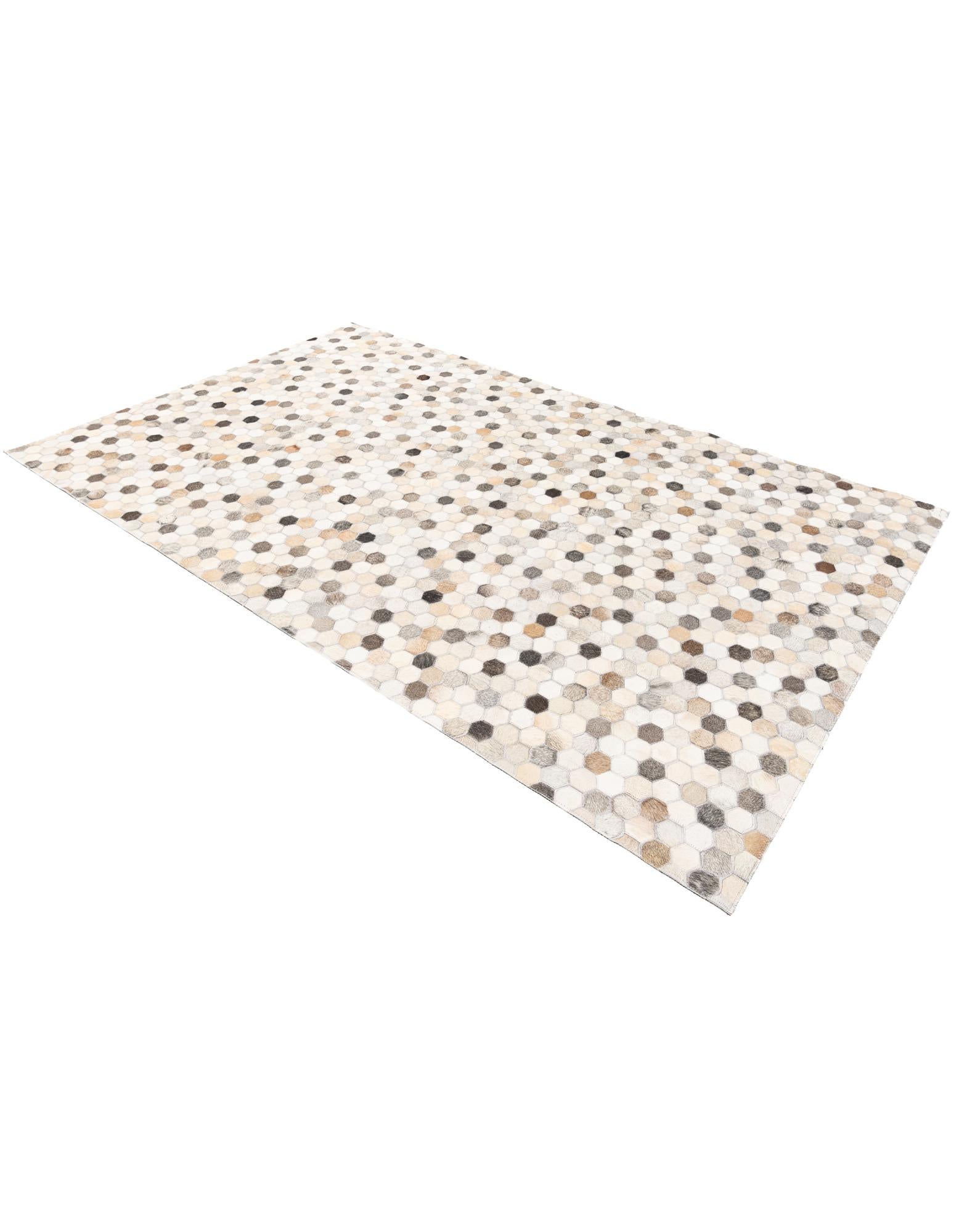  5' x 7' 10 Cowhide Stocks Rug