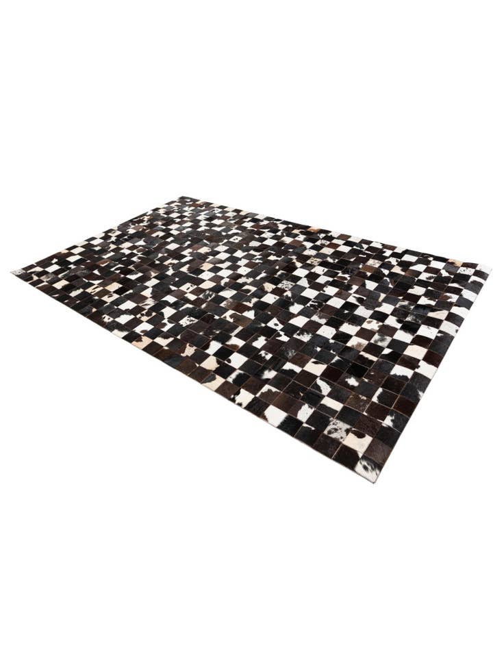 Detail image of  5' x 7' 11 Cowhide Stocks Rug